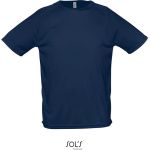 Herren-Sport-T-Shirt SPORTY - Französisches Marineblau 3XL