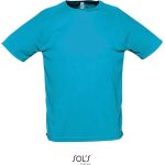 Sport-T-Shirt für Herren SPORTS - Aqua XL