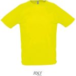 Sport-T-Shirt für Herren SPORTS - Neongelb L