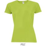 Sport-T-Shirt für Damen SPORTS - Apfelgrün S