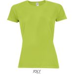Sport-T-Shirt für Damen SPORTS - Apfelgrün M