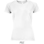 Sport-T-Shirt für Damen SPORTS - Weiß XL