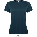 Damen-Sport-T-Shirt SPORTY - Petrol XXL
