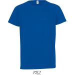 Sport-T-Shirt für Kinder – SPORT – Königsblau, 10 Jahre