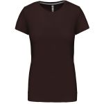 Damen T-Shirt Kariban K380 - Schokolade 3XL