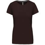 Damen T-Shirt Kariban K380 - Schokolade S