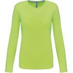Damen T-Shirt – Kariban K383 Langarm – Limette M