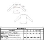 Damen T-Shirt – Kariban K383 Langarm – Burgunderrot S