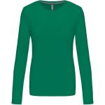Damen T-Shirt – Kariban K383 Langarm – Kelly Green L