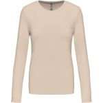 Damen-T-Shirt – Kariban K383 mit langen Ärmeln – Hellsand M