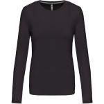 Damen-T-Shirt – Kariban K383 mit langen Ärmeln – Dunkelgrau XXL