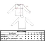 Herren-T-Shirt – Kariban K359 mit langen Ärmeln – Dunkelgrau XXL