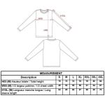 Herren T-Shirt – Kariban K359 Langarm – Schwarz S