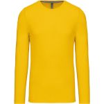 Herren T-Shirt – Kariban K359 Langarm – Gelb S