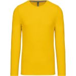Herren T-Shirt – Kariban K359 Langarm – Gelb S