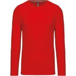 Herren T-Shirt – Kariban K359 Langarm – Rot L