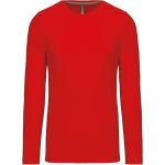 Herren-T-Shirt – Kariban K359 mit langen Ärmeln – Rot 3XL