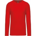 Herren-T-Shirt – Kariban K359 mit langen Ärmeln – Rot 4XL