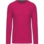 Herren-T-Shirt – Kariban K359 mit langen Ärmeln – Fuchsia XXL