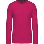 Herren-T-Shirt – Kariban K359 mit langen Ärmeln – Fuchsia 3XL