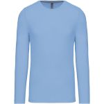 Herren-T-Shirt – Kariban K359 mit langen Ärmeln – Himmelblau – Himmelblau L