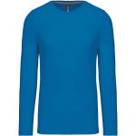 Herren-T-Shirt – Kariban K359 mit langen Ärmeln – Tropisches Blau M
