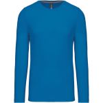 Herren-T-Shirt – Kariban K359 mit langen Ärmeln – Tropisches Blau 4XL