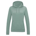 Damen-Sweatshirt JustHoods - Staubiges Grün L