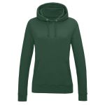 Damen-Sweatshirt JustHoods - Flaschengrün L