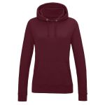 JustHoods Damen-Sweatshirt – Burgunderrot XS