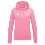 Damen-Sweatshirt JustHoods - Candyfloss Pink L