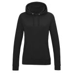 Damen-Sweatshirt JustHoods - Tiefschwarz XL