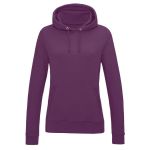 JustHoods Damen-Sweatshirt – Pflaume M