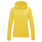 Damen-Sweatshirt JustHoods - Sonnengelb M