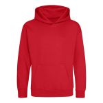 Kinder-Sweatshirt JustHoods - Feuerrot 1/2 Jahre