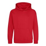 Kinder-Sweatshirt JustHoods - Feuerrot 12/13 Jahre