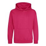 Kinder-Sweatshirt JustHoods – Pink 12/13 Jahre