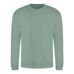 Unisex mikina bez kapuce JustHoods - Dusty green XL