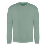 Unisex mikina bez kapuce JustHoods - Dusty green XL