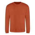 JustHoods Unisex Kapuzenpullover - Gebranntes Orange M
