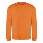 Unisex-Hoodie ohne Kapuze JustHoods - Orange crush M