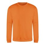 Unisex-Hoodie ohne Kapuze JustHoods - Orange crush L