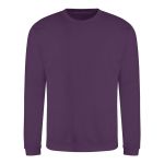 JustHoods Unisex Kapuzenpullover - Pflaume S