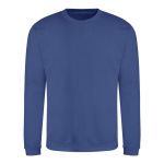 Unisex-Hoodie ohne Kapuze JustHoods - Königsblau XXL