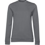 Damen Kapuzenpullover #Set In - Elefantengrau M