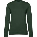 Damen-Sweatshirt ohne Kapuze #Set In - Waldgrün S