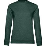 Damen Kapuzenpullover #Set In - Heather dunkelgrün M