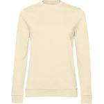 Damen-Sweatshirt ohne Kapuze #Set In - Hellgelb M