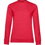 Damen-Hoodie #Set In - Heather red L