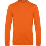 Herren-Hoodie ohne Kapuze #Set in - Pure orange L